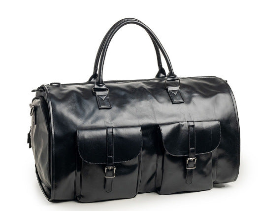 Travel Duffle Bag with Exterior Pockets Bowlift