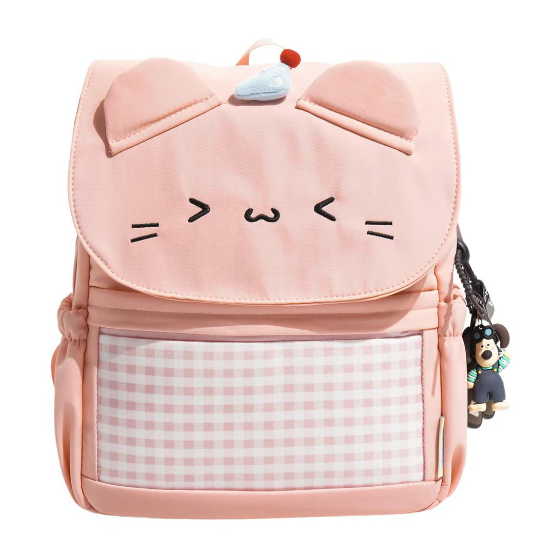 Cute Character Design School Backpack Bowlift