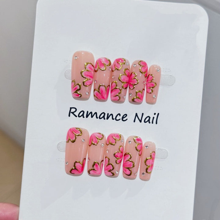 Floral Blossom Nail Art Set Bowlift