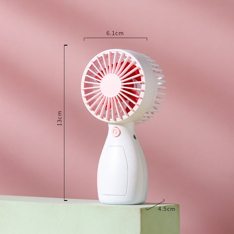 Unisex Portable Hand Fan with Integrated USB Connection and Variable Speed Control Bowlift