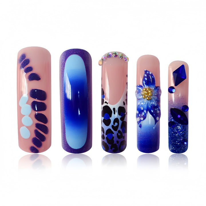 Decorative Press-On Nail Art Extensions Bowlift