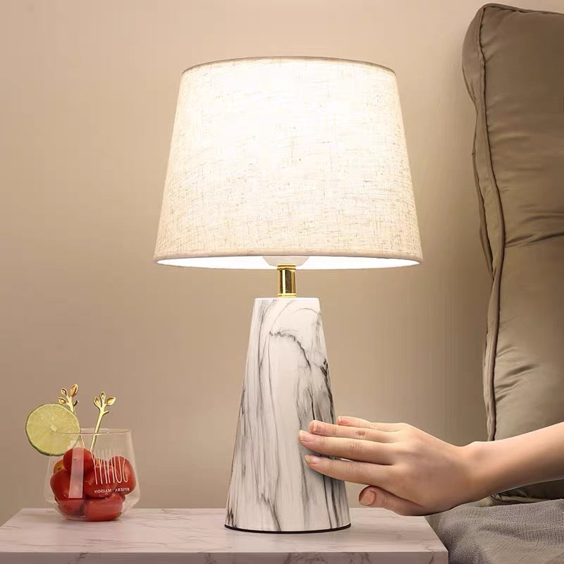 Contemporary Marble Base Table Lamp