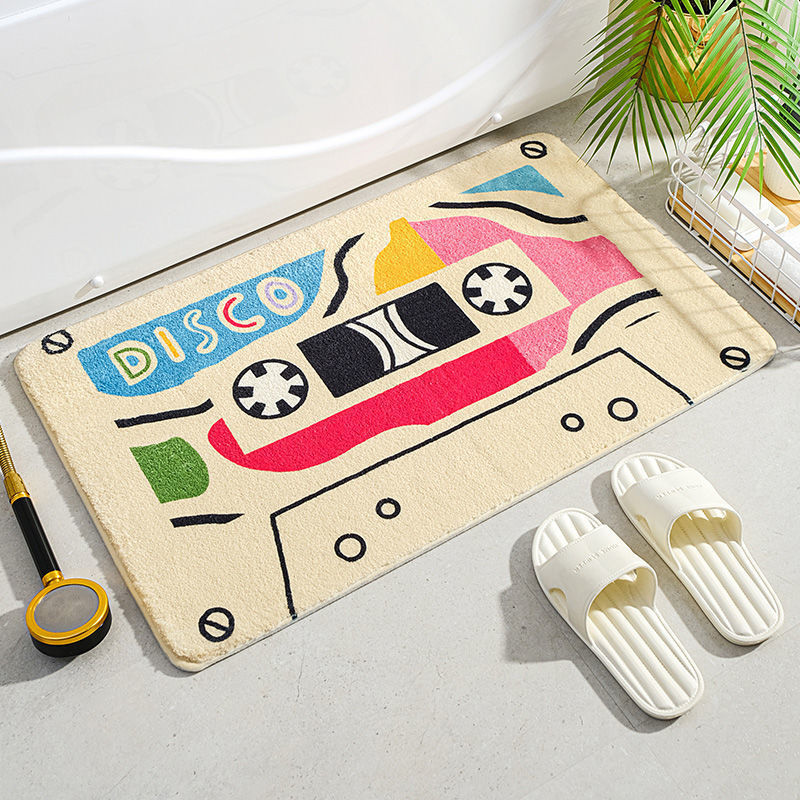 Music-Themed Bath Mat