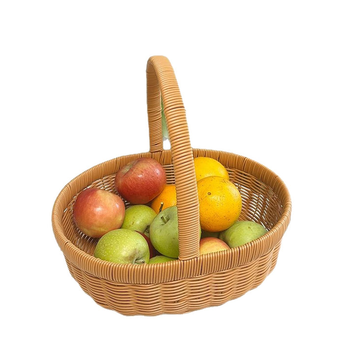 Handcrafted Decorative Wicker Basket Bowlift