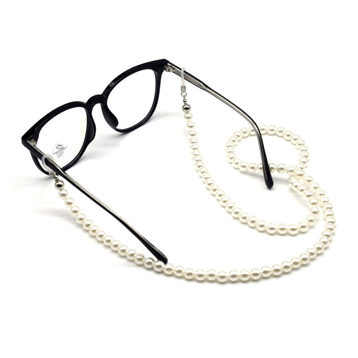 Elegant Pearl Beaded Eyewear Chain Bowlift