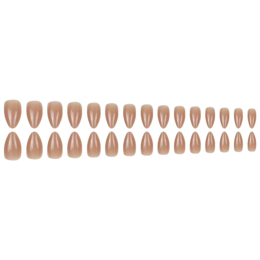 Elegant Stiletto-Shape Press-On Nail Set Bowlift