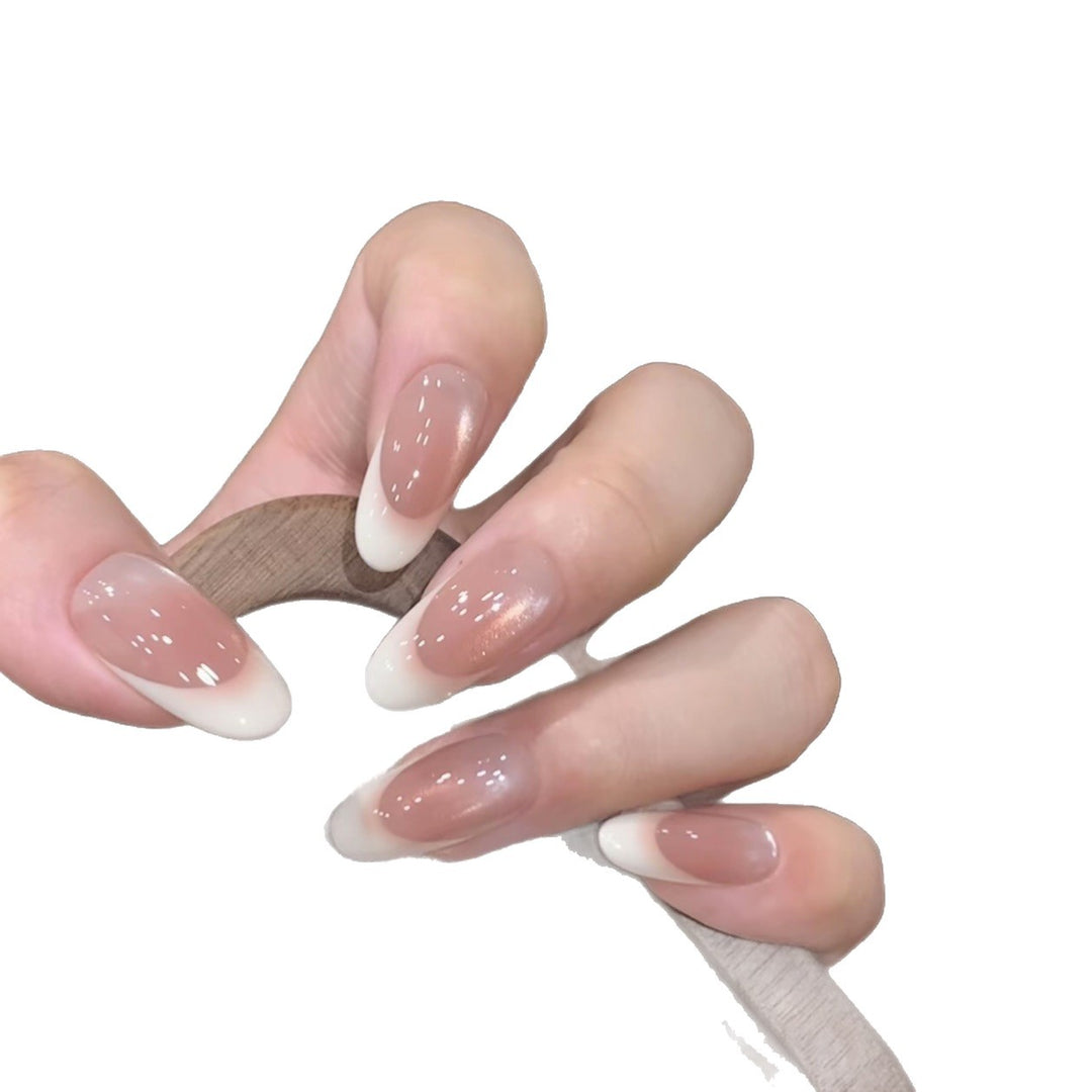 Premium Ombre Press-On Nail Extensions Bowlift