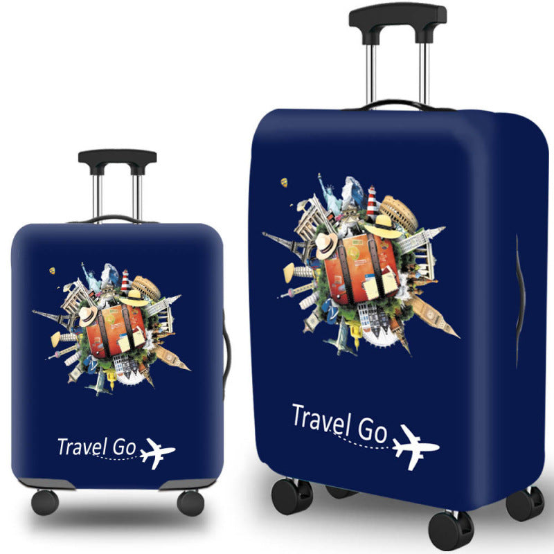Artistic Travel Hard Shell Suitcase Bowlift