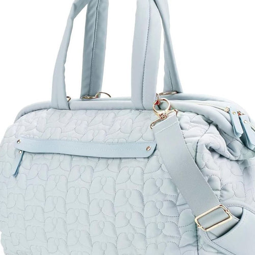 Quilted Travel Weekender Bag Bowlift