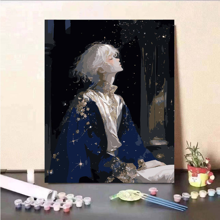 Dreamy Night Sky Canvas Art Kit Bowlift