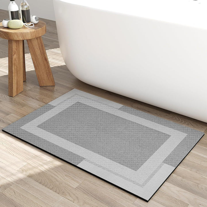 Absorbent Memory Foam Bath Mat Bowlift