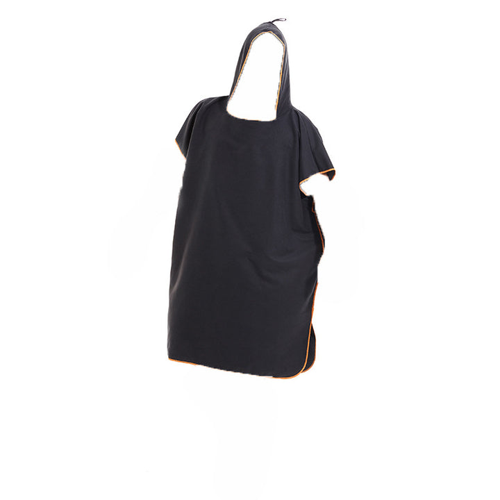 Hooded poncho with practical pockets and quick-drying material Bowlift