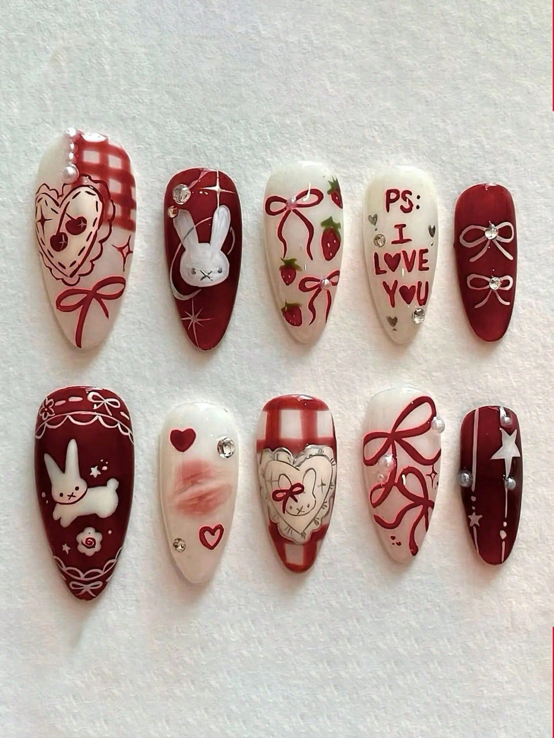 Artistic Themed Nail Art Set Bowlift