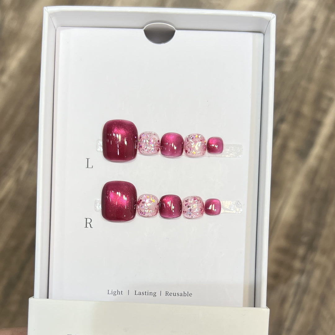Decorative Crystal-Embellished Hair Clip Set Bowlift