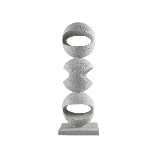 Artistic Textured Stone Sculpture