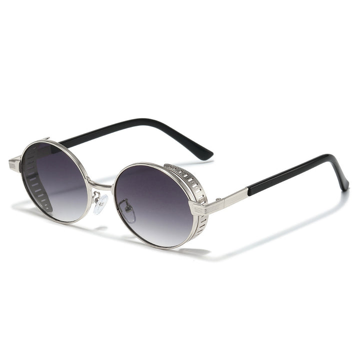 Ultra-Modern Circular Frame Sunglasses Bowlift