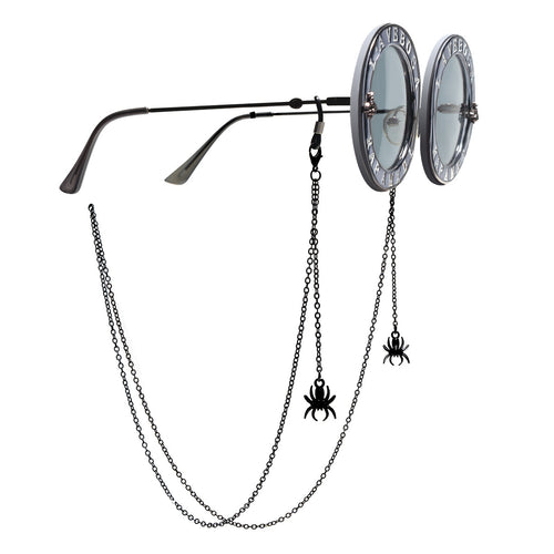 Stylish Spider-Design Eyewear Chain Bowlift