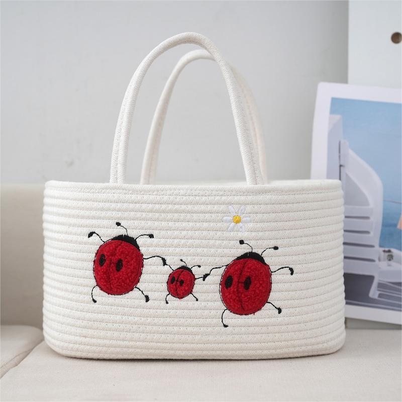 Handcrafted cotton basket Bowlift