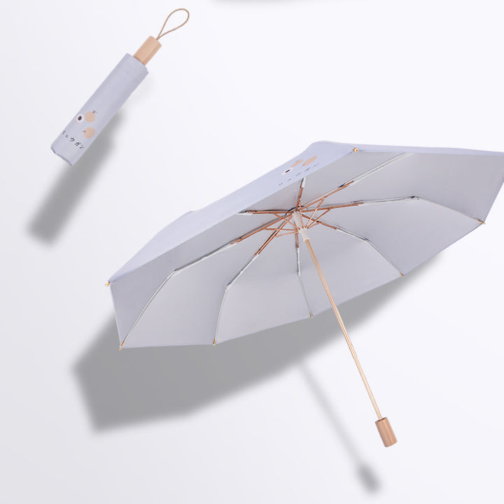Ladies Travel Umbrella Bowlift
