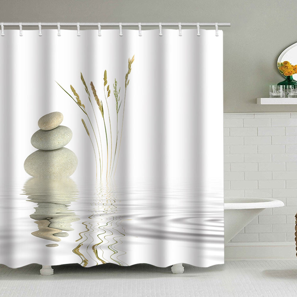 Botanical Garden Shower Curtain Bowlift