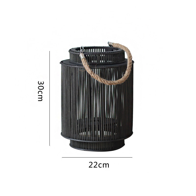 Decorative Rattan Lantern Bowlift