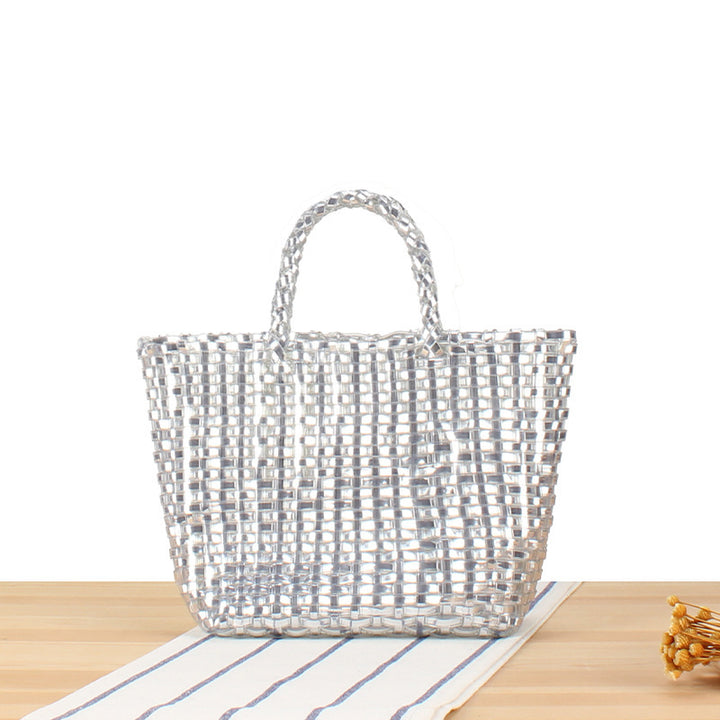 Refined wicker tote bag Bowlift