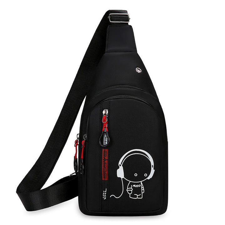 Trendy Street Style Sling Backpack Bowlift