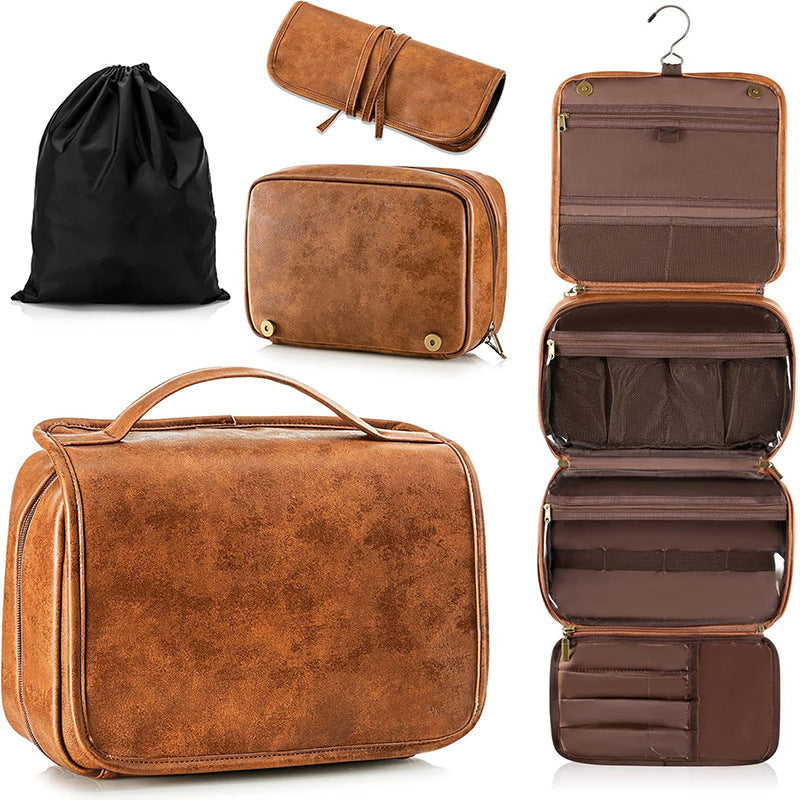 Cosmetic Organizer with Removable Carry Handle Bowlift