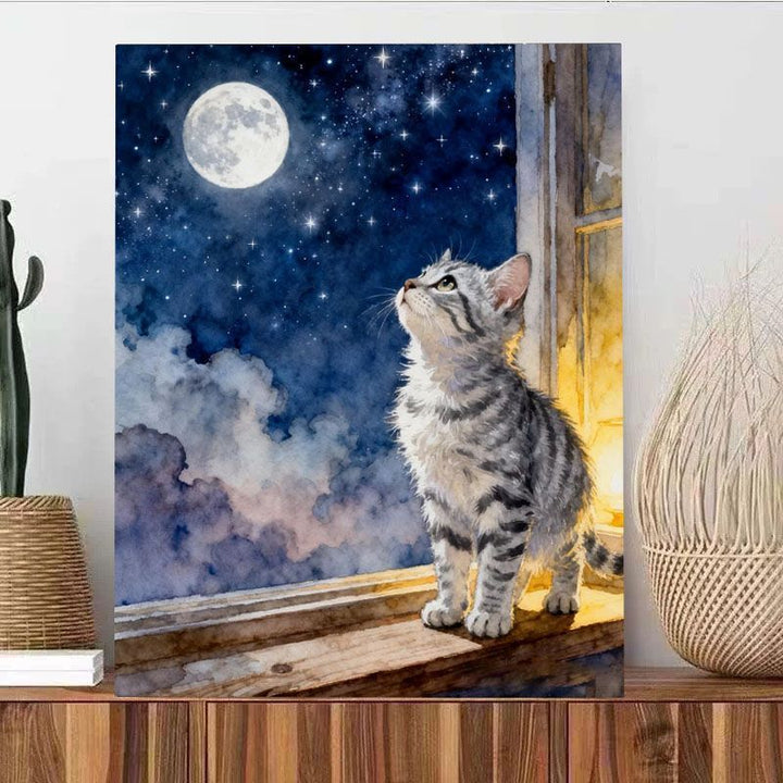 Cat-Themed Wall Art Bowlift