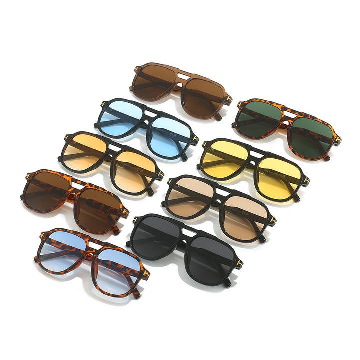 Retro-Inspired Oversized Sunglasses Bowlift