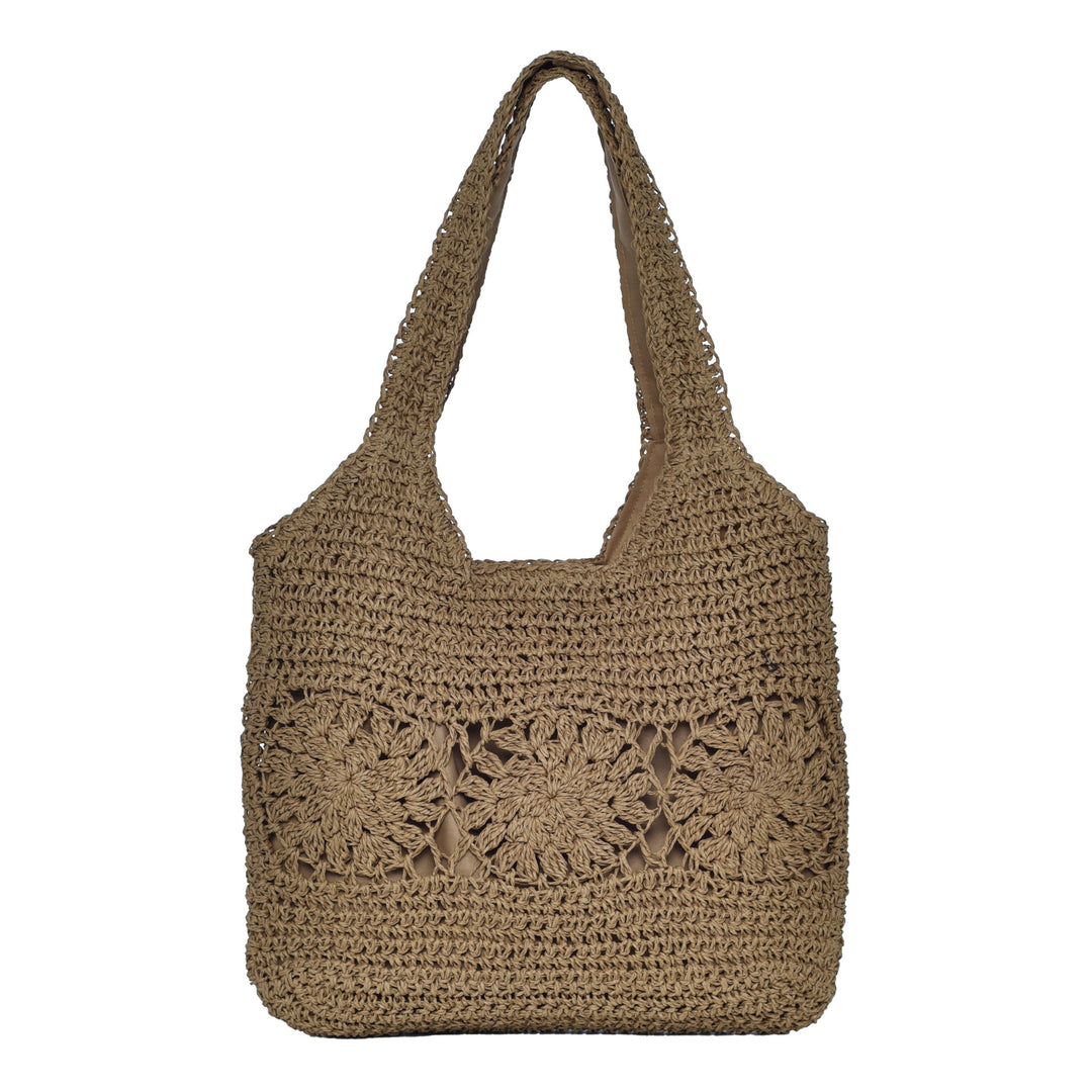 Crochet shoulder bag in modern design Bowlift