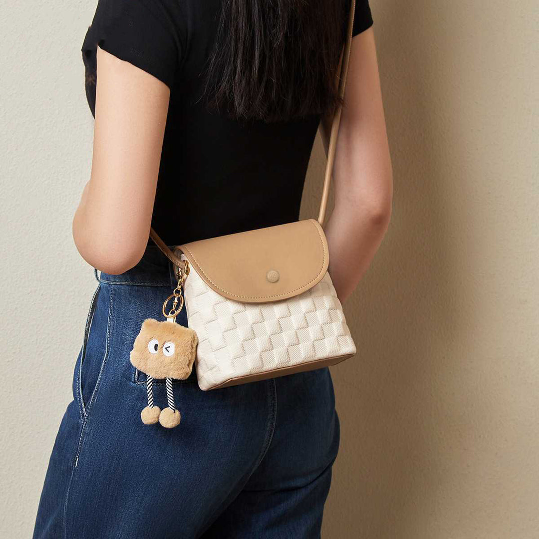 Cute Plush Character Crossbody Bag Bowlift