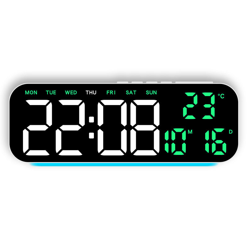 Digital Multifunction Alarm Clock with Weather Station Bowlift