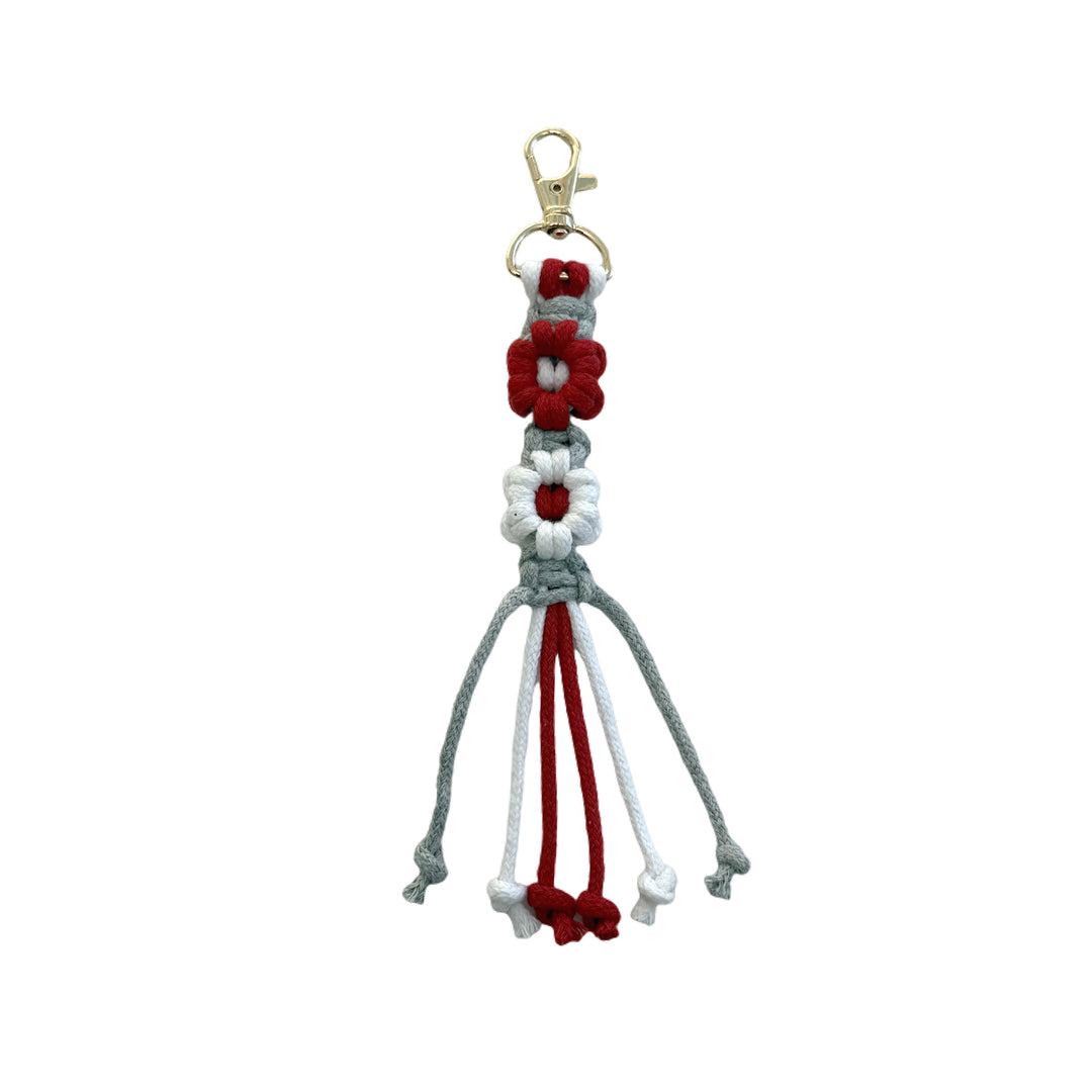 Macrame Keychain with Tassel Bowlift