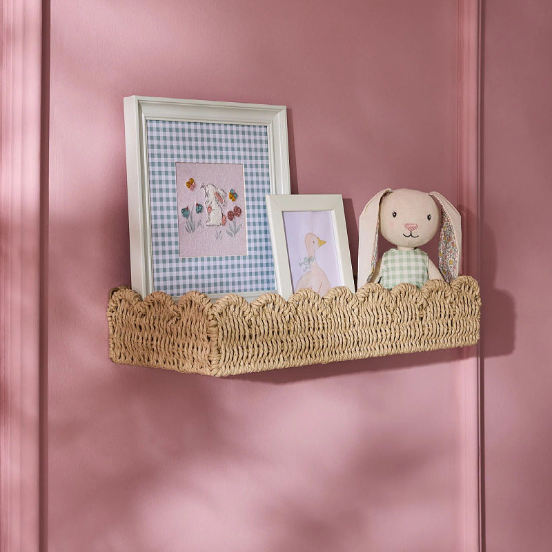 Decorative Basket Made of Natural Rattan Bowlift