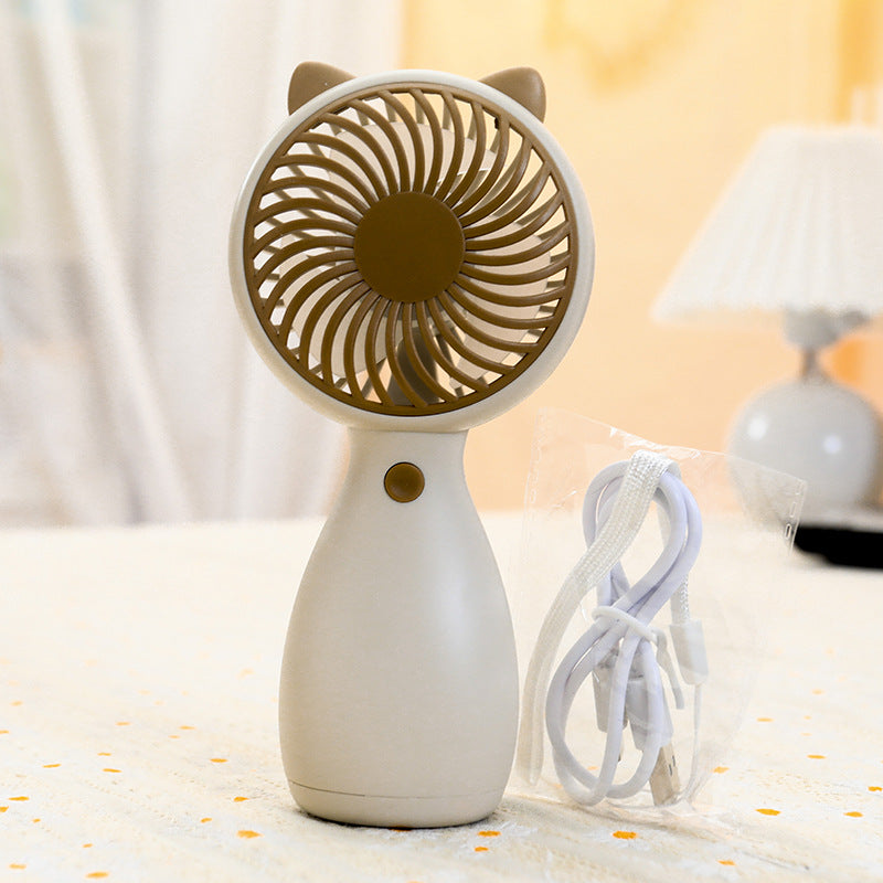 Women Portable Hand Fan in Cute Animal Design Bowlift