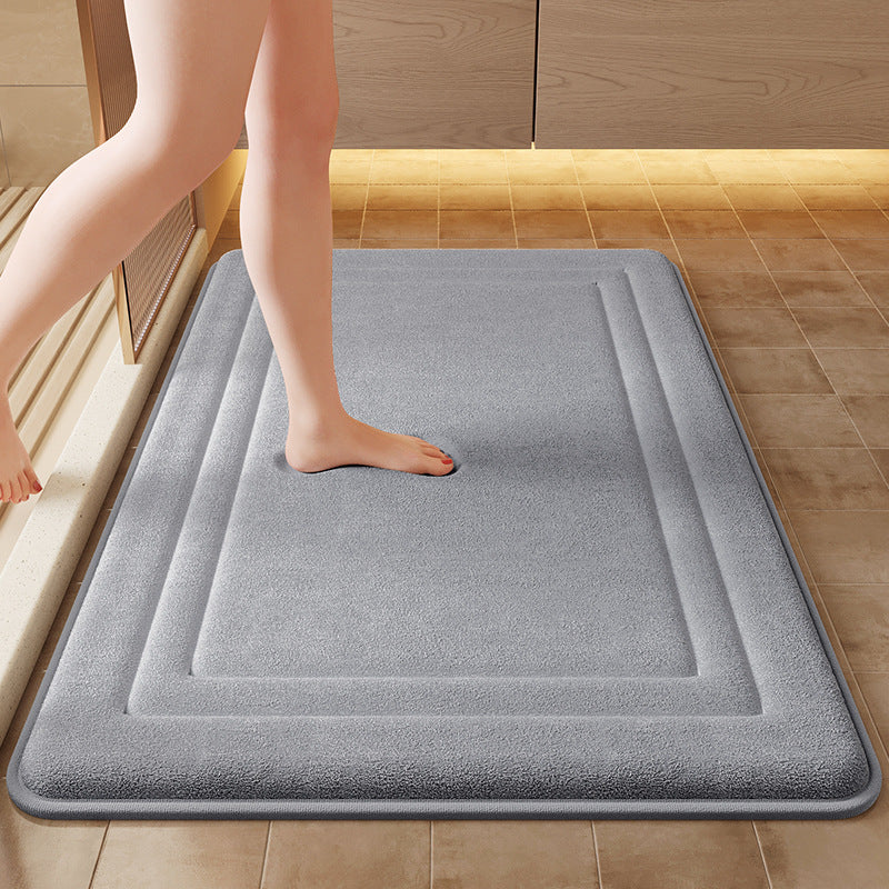 Absorbent Bathroom Comfort Mat Bowlift