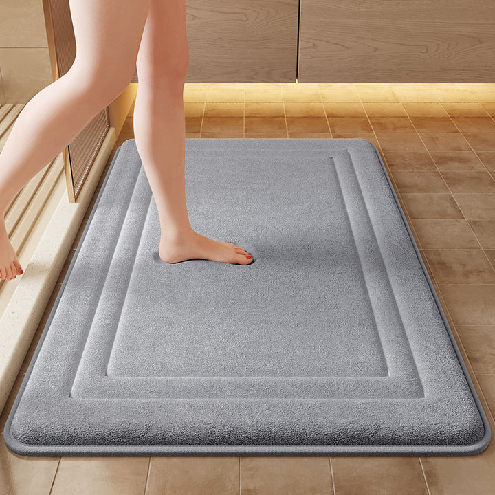 Absorbent Bathroom Comfort Mat Bowlift