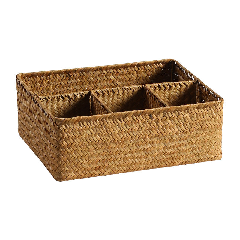 Unisex Versatile Storage Basket with Three Compartments Bowlift