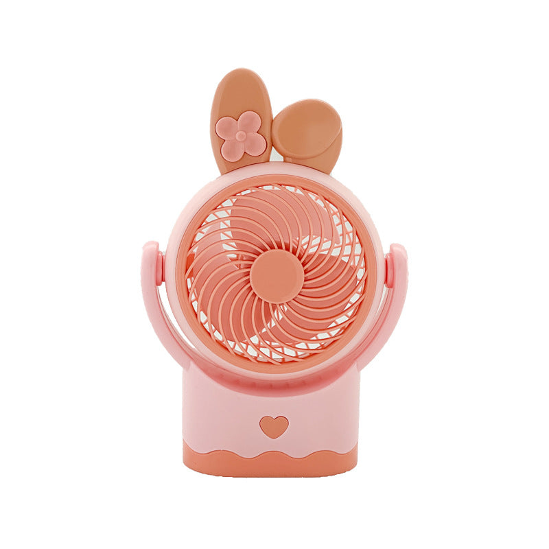 Unisex Portable Mini Hand Fan in Cute Animal Design Bowlift 1782131749