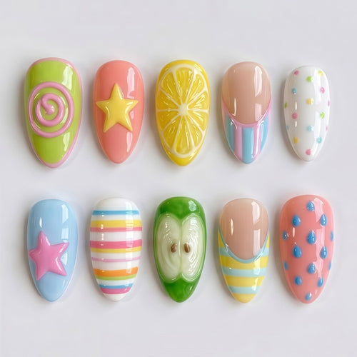 Creative Nail Art Design Bowlift