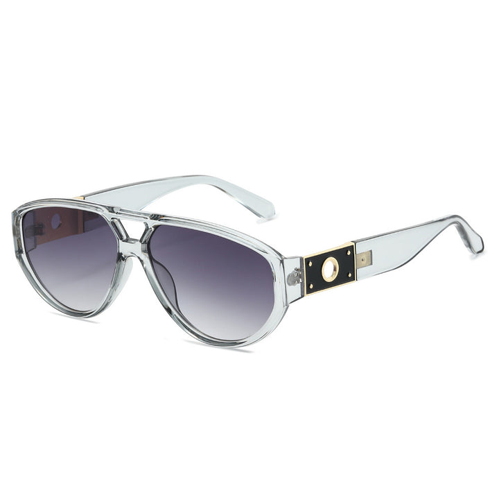 Vintage-Inspired Geometric Sunglasses Bowlift