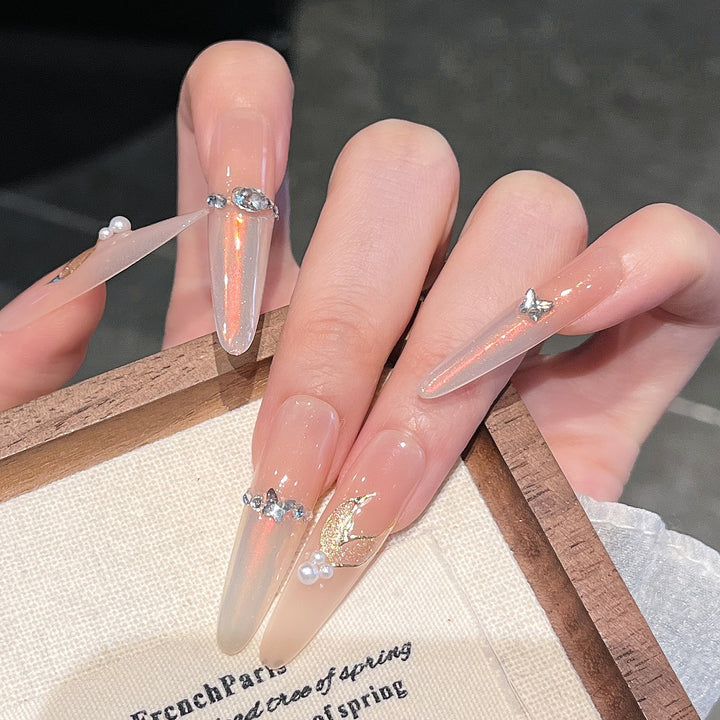 Artistic Acrylic Press-On Nail Designs Bowlift
