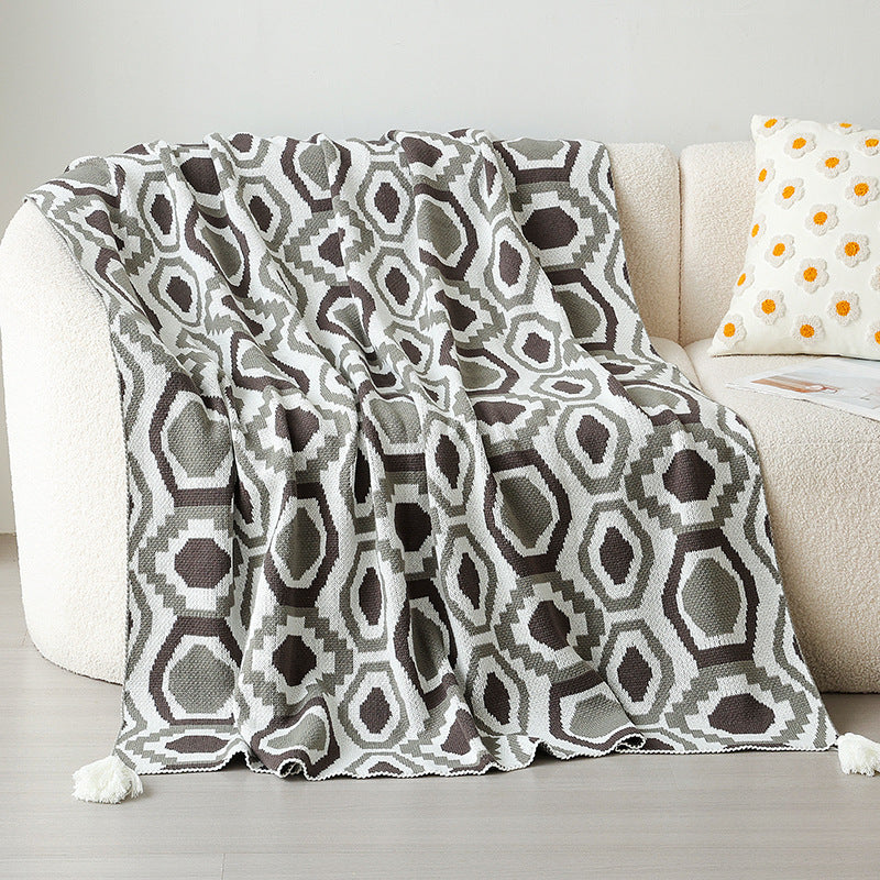 Ladies decorative throw blanket Bowlift