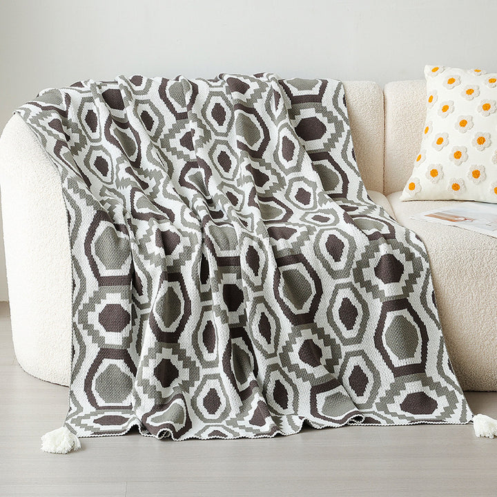 Ladies decorative throw blanket Bowlift