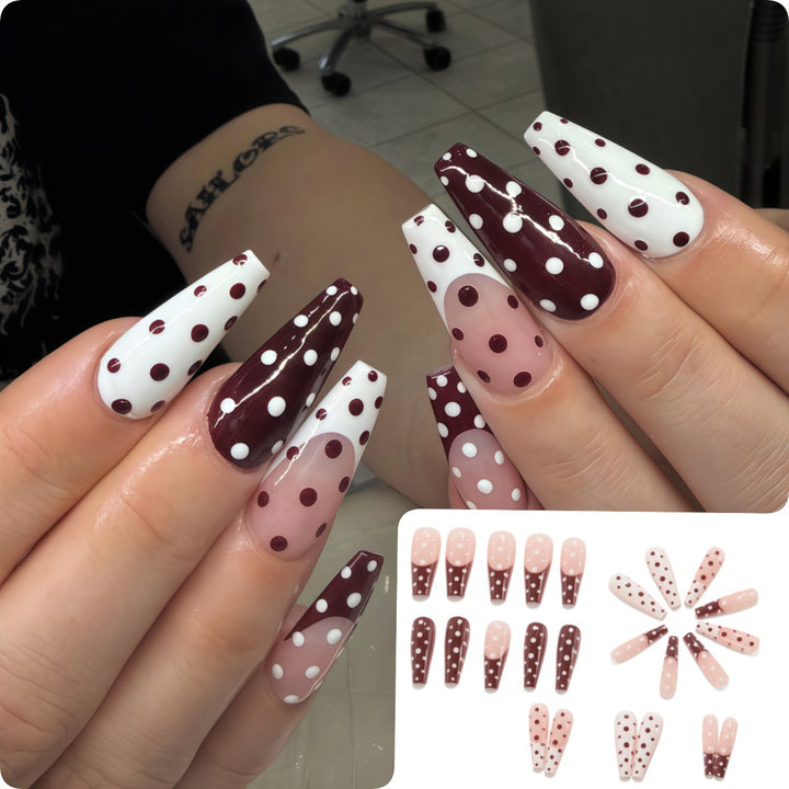 Creative Points Design Artificial Nails Bowlift