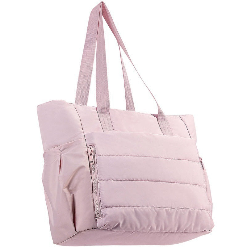 Spacious Multi-Compartment Travel Tote Bowlift