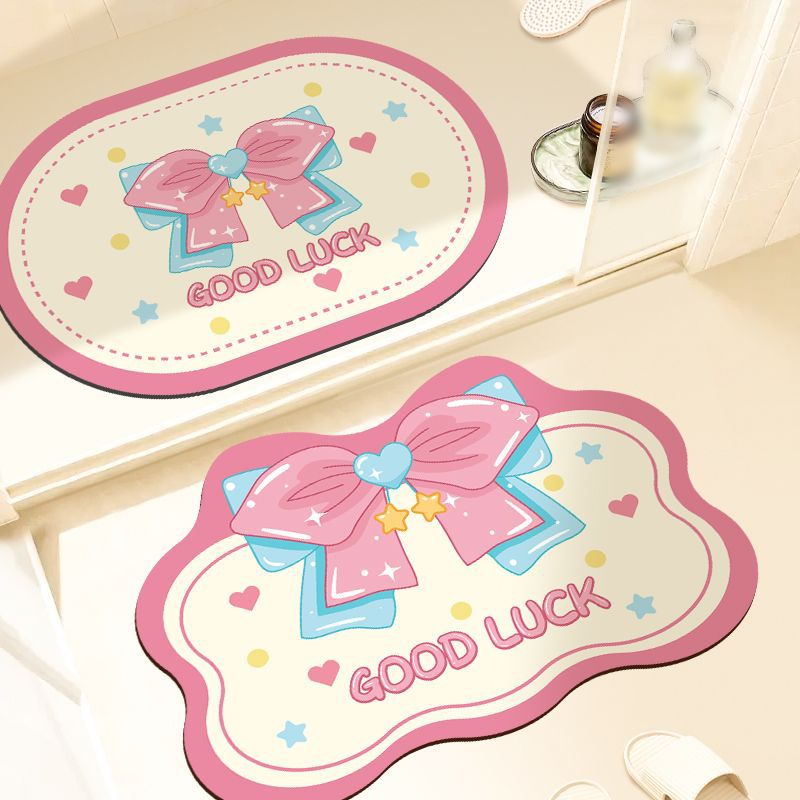 Decorative Bath Mat Bowlift