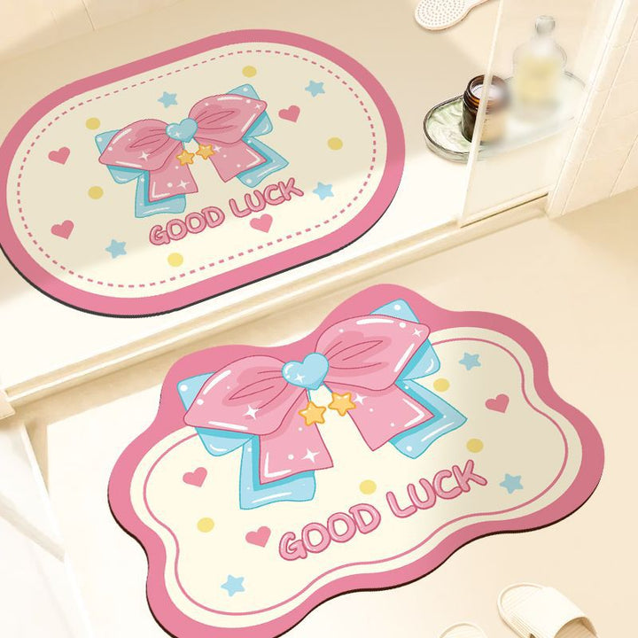 Decorative Bath Mat Bowlift