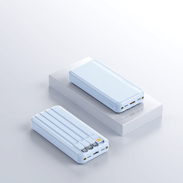 Multifunctional power bank with intelligent charging display Bowlift